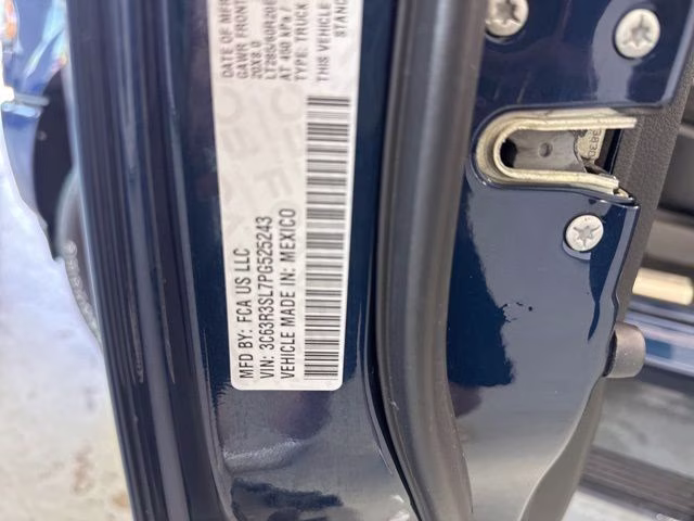 2023 Patriot Blue Pearlcoat Ram 3500 Limited 4X4 Truck