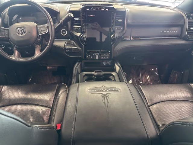2023 Patriot Blue Pearlcoat Ram 3500 Limited 4X4 Truck