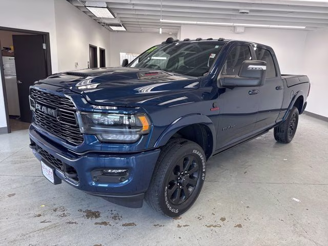 2023 Patriot Blue Pearlcoat Ram 3500 Limited 4X4 Truck