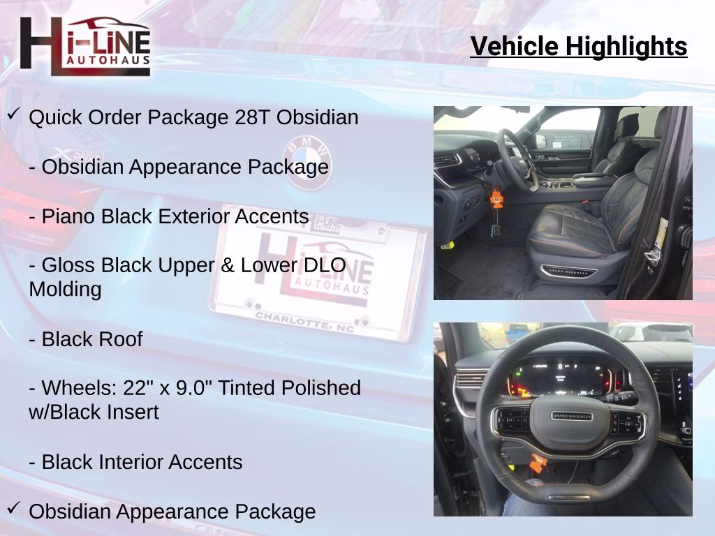 2024 Baltic Gray Metallic Clearcoat Jeep Grand Wagoneer L Series III 4X4 SUV