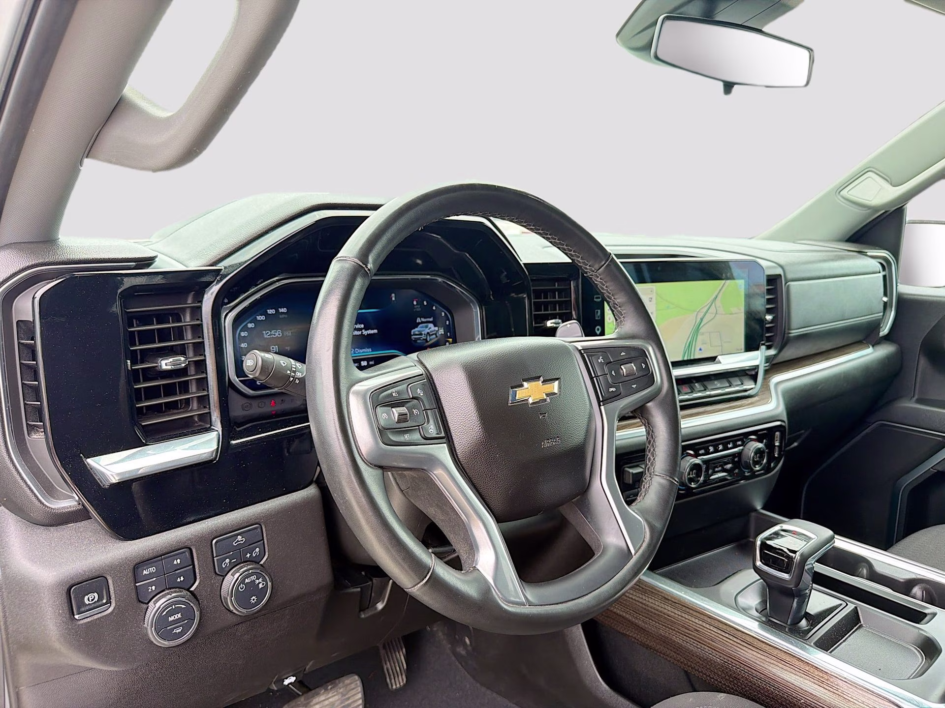 2025 Summit White Chevrolet Silverado 1500 LT 4X4 Truck