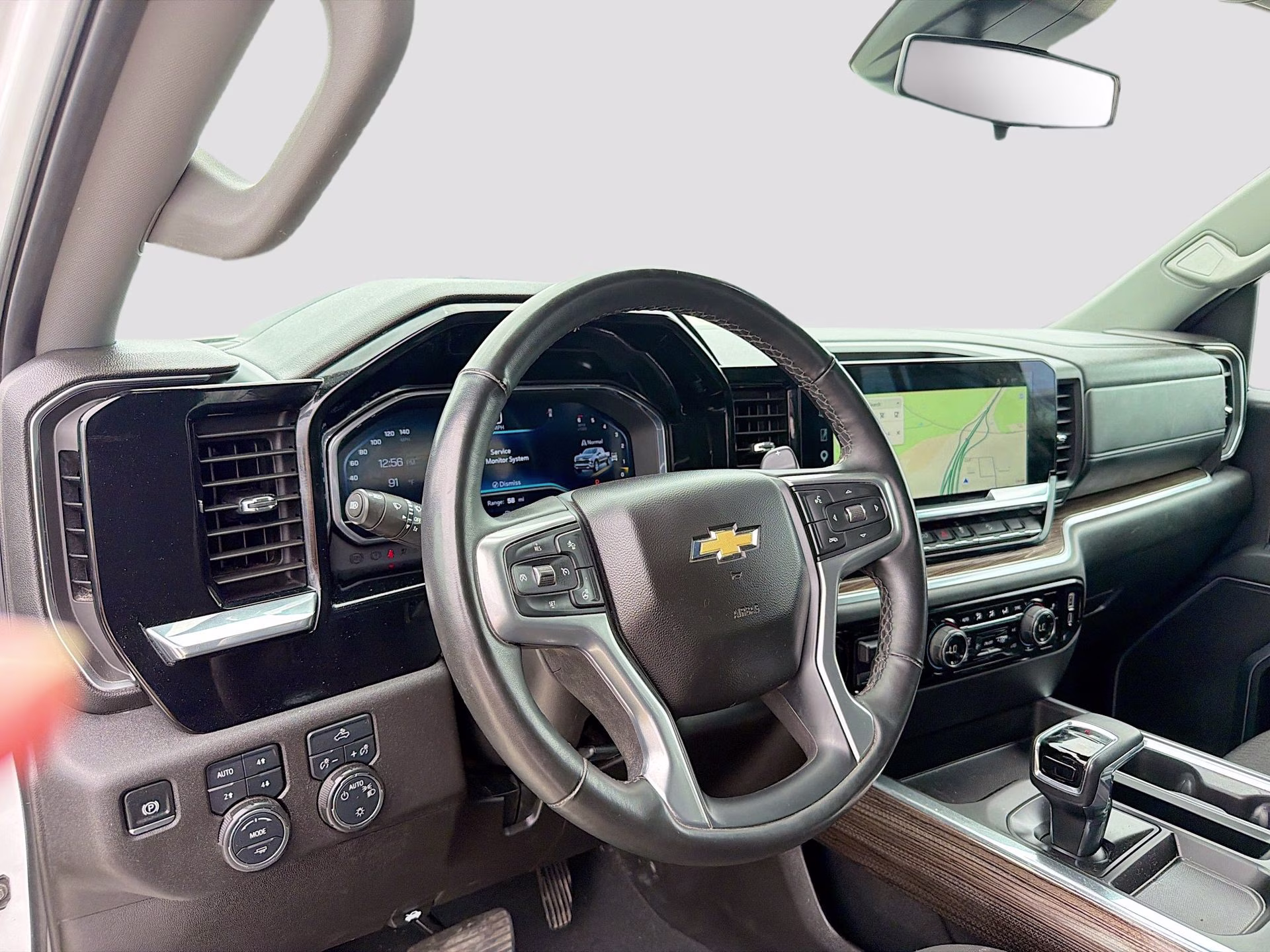 2025 Summit White Chevrolet Silverado 1500 LT 4X4 Truck