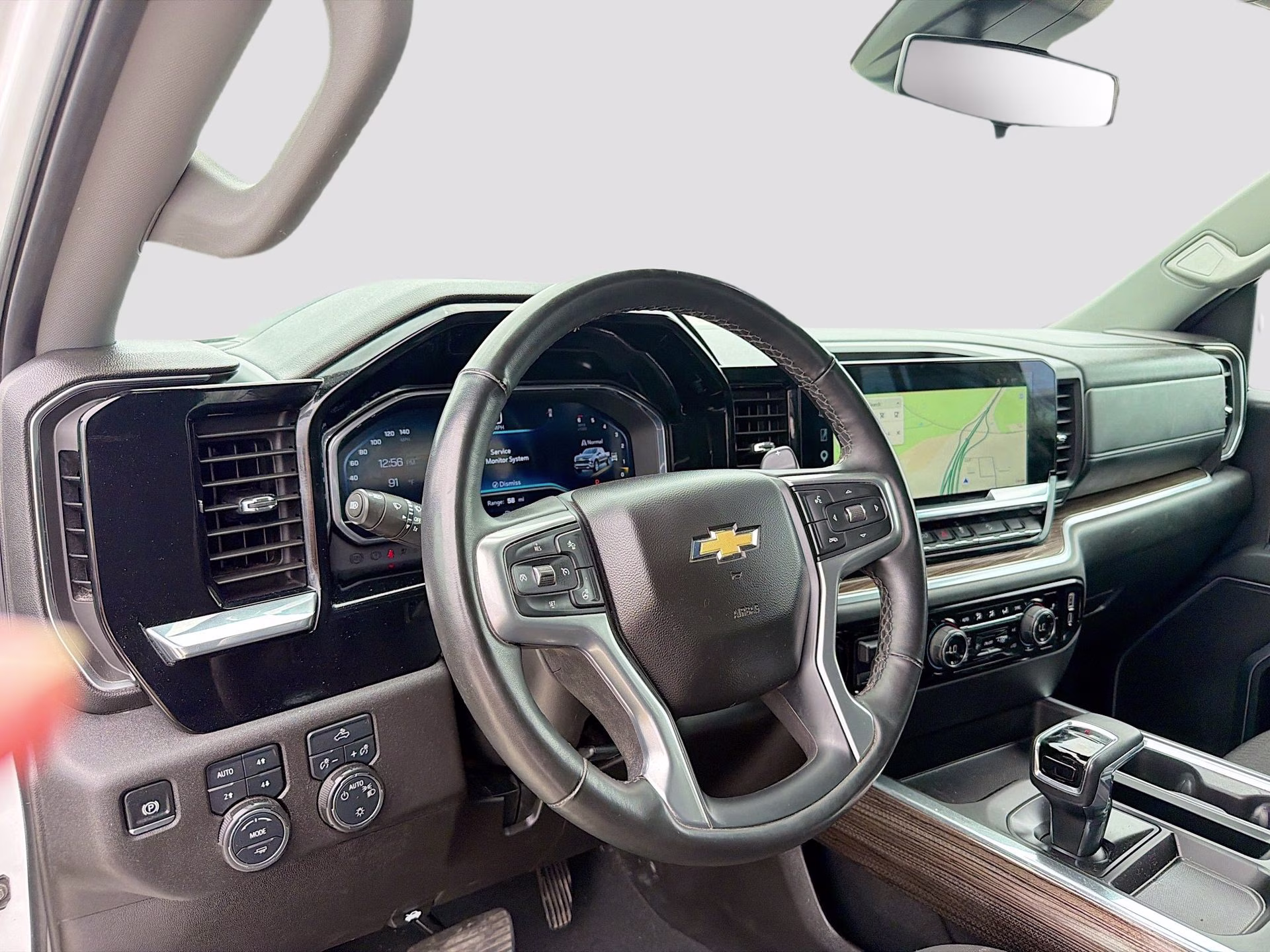 2025 Summit White Chevrolet Silverado 1500 LT 4X4 Truck