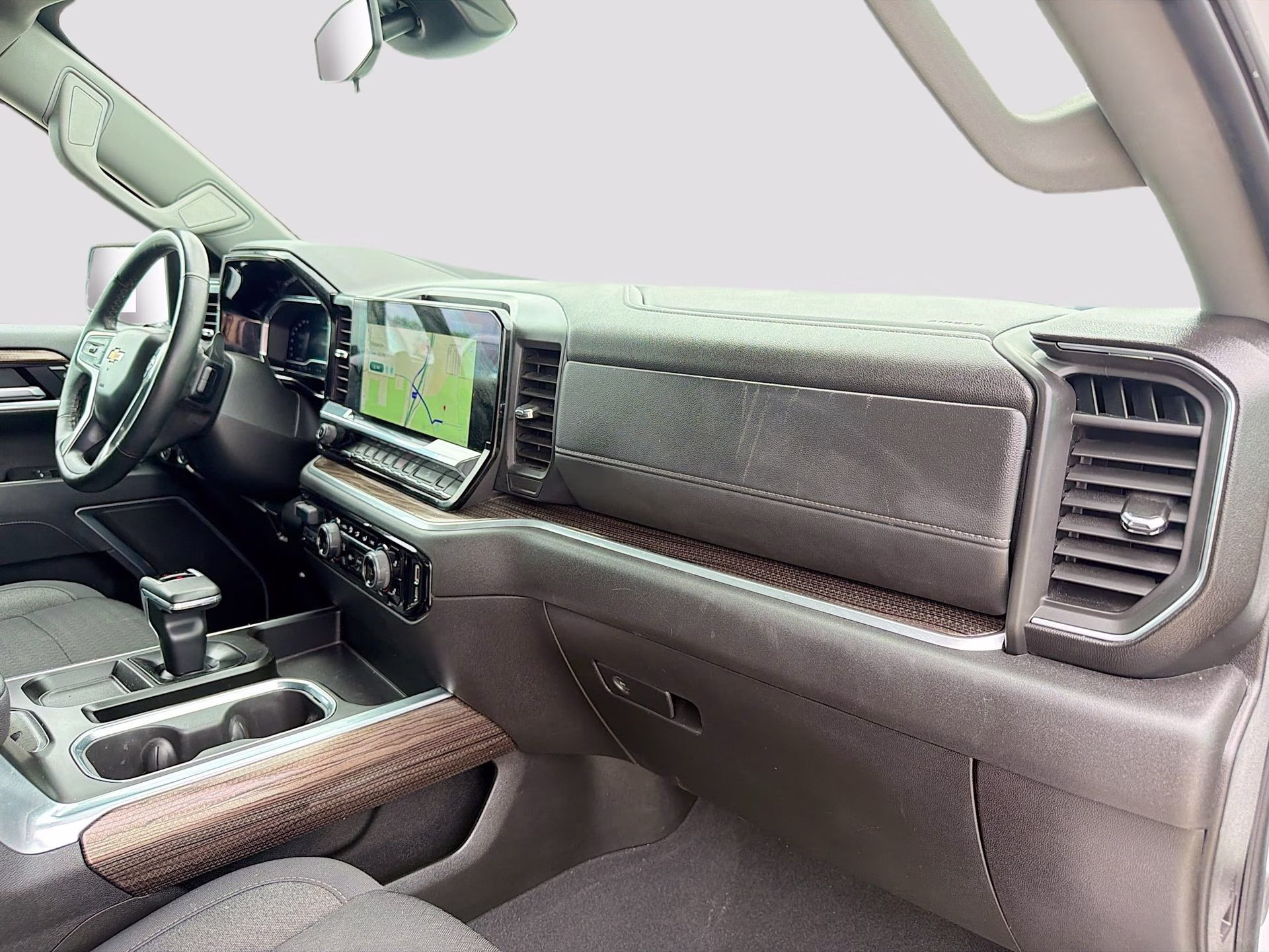 2025 Summit White Chevrolet Silverado 1500 LT 4X4 Truck