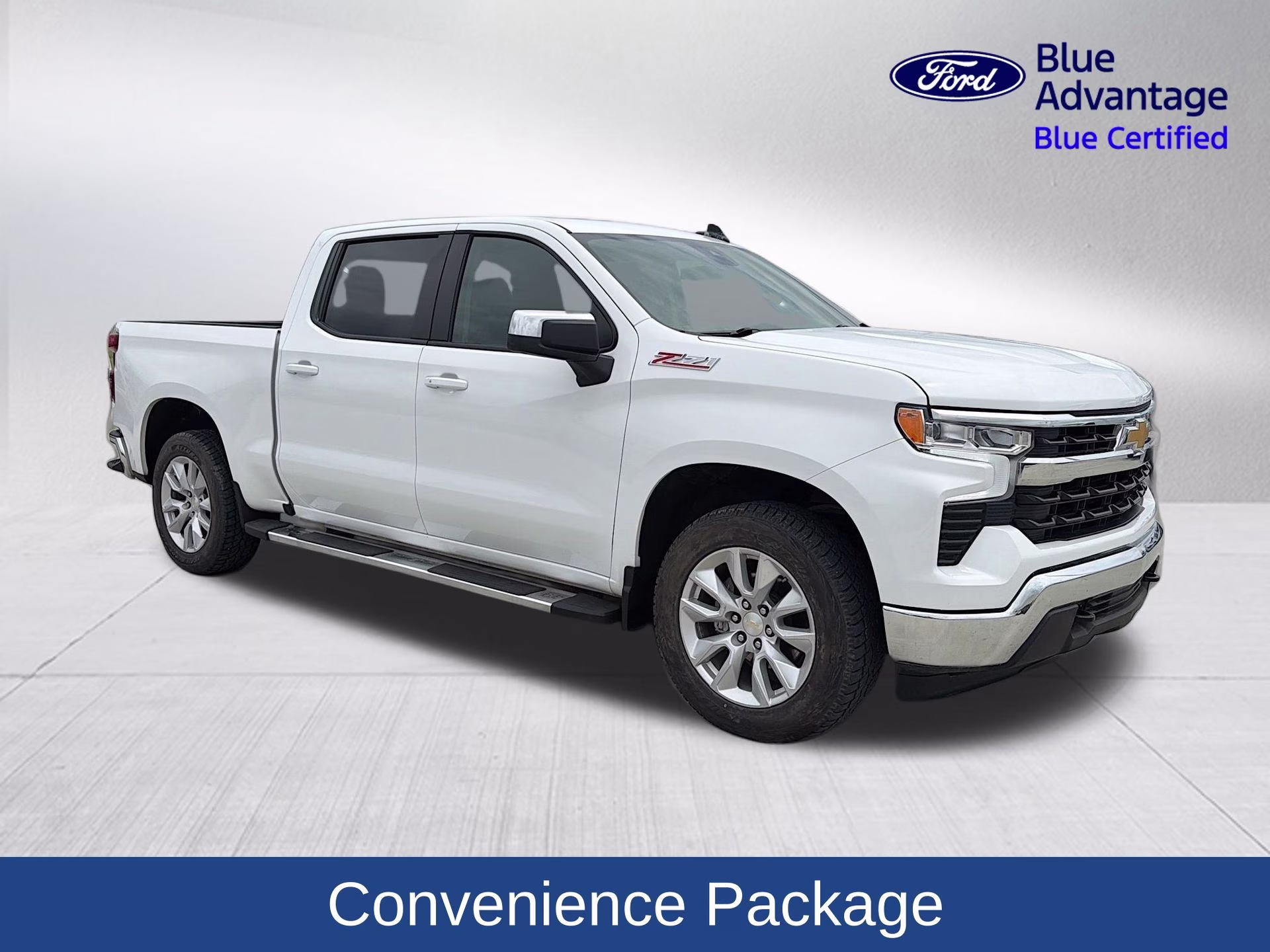 2025 Summit White Chevrolet Silverado 1500 LT 4X4 Truck