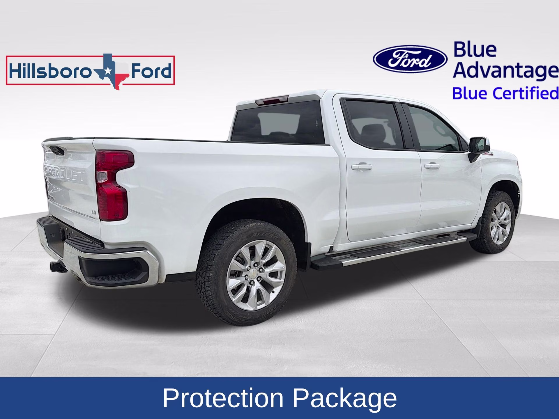 2025 Summit White Chevrolet Silverado 1500 LT 4X4 Truck