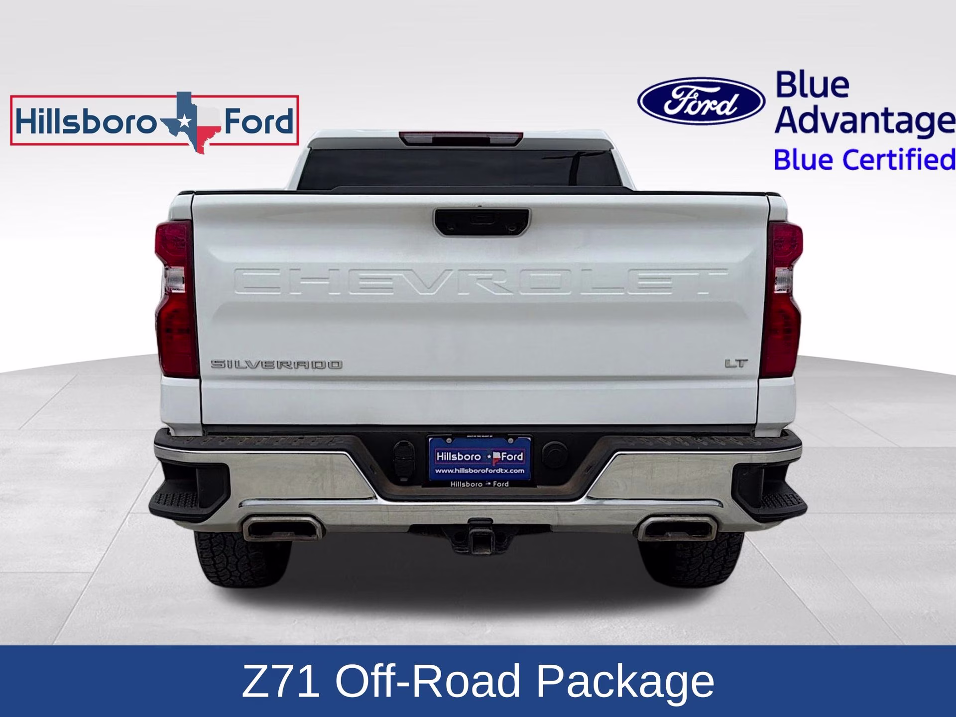 2025 Summit White Chevrolet Silverado 1500 LT 4X4 Truck