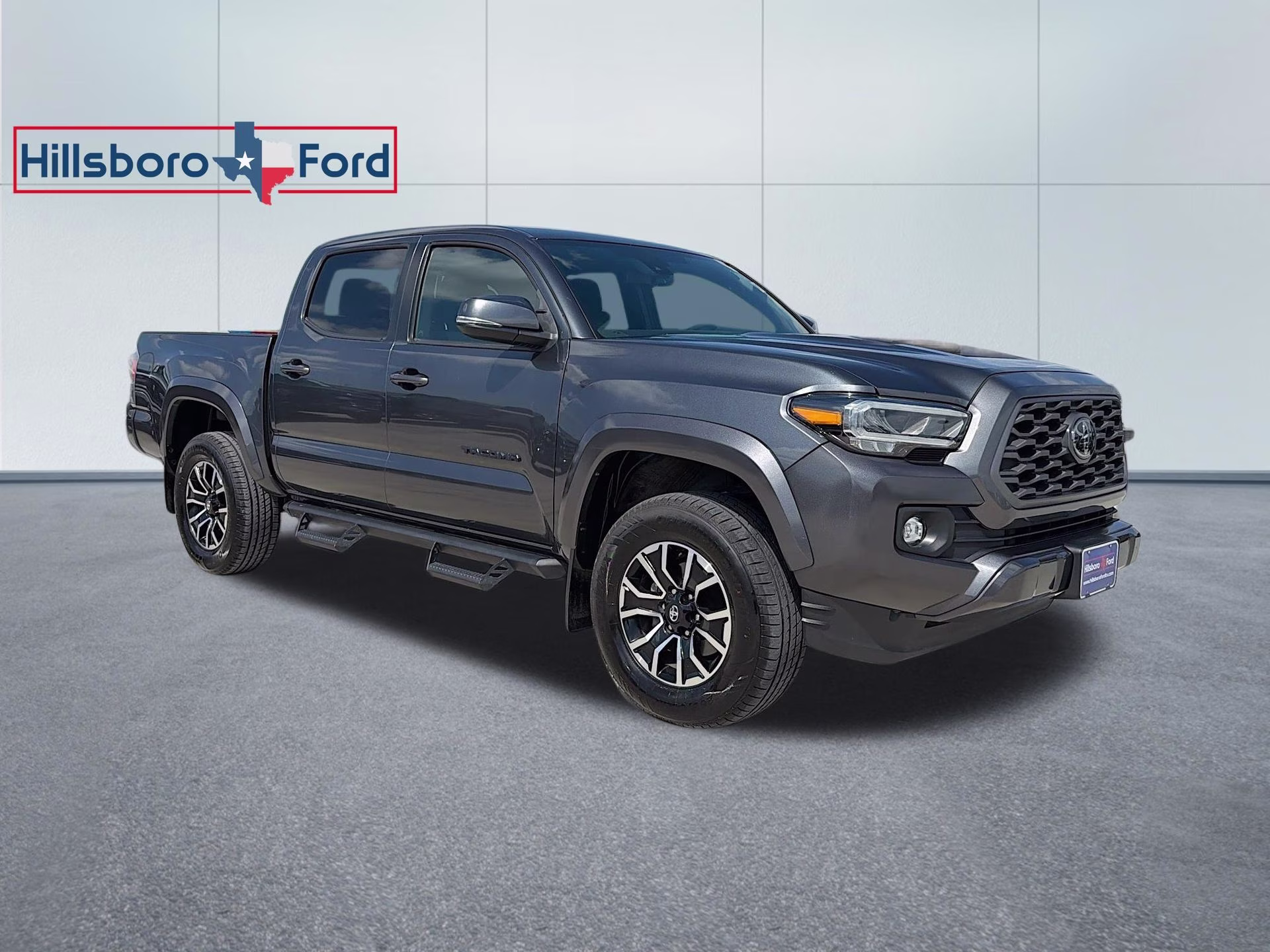2022 Magnetic Gray Metallic Toyota Tacoma TRD Sport RWD Truck