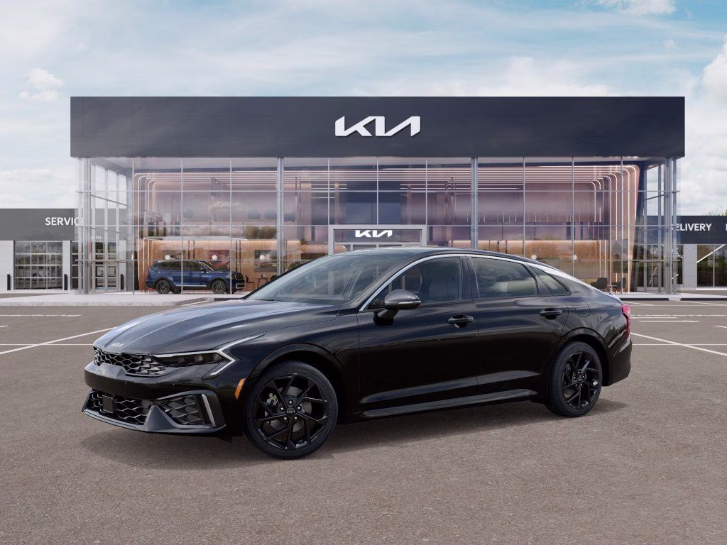 2026 Aurora Black Kia K5 GT-Line FWD Sedan
