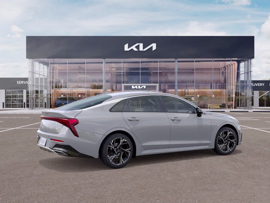 2026 Gray Kia K5 GT-Line AWD Sedan