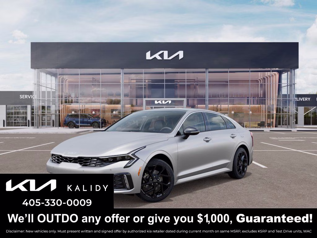 2026 Steel Kia K5 GT-Line AWD Sedan