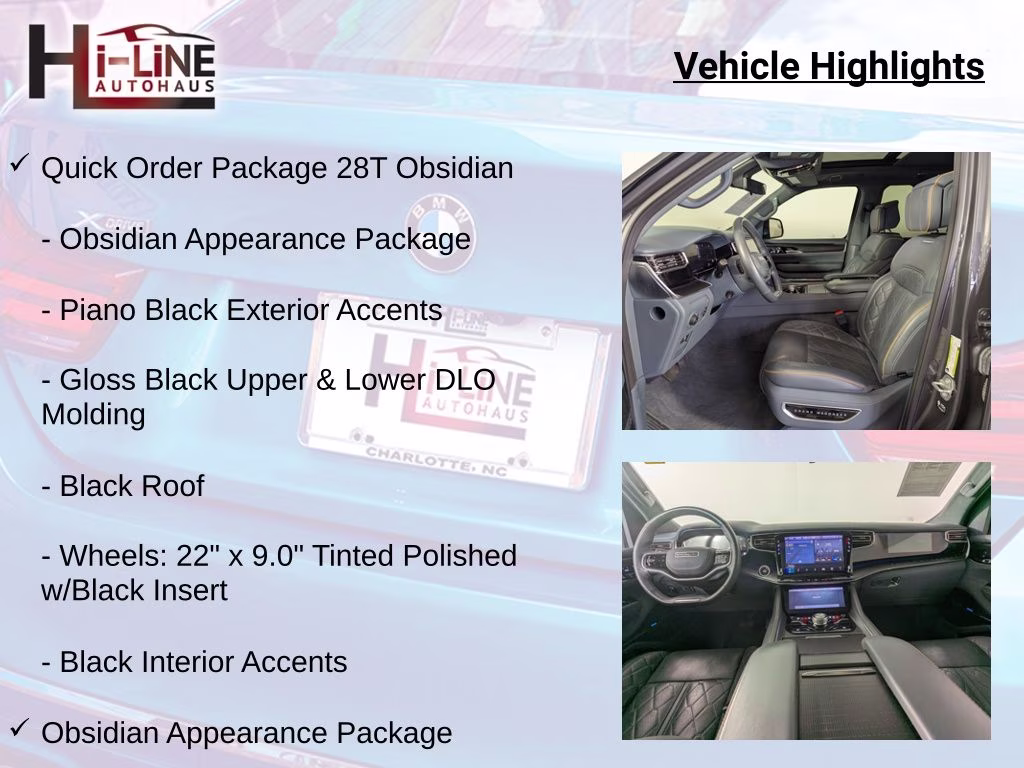2024 Baltic Gray Metallic Clearcoat Jeep Grand Wagoneer L Series III 4X4 SUV