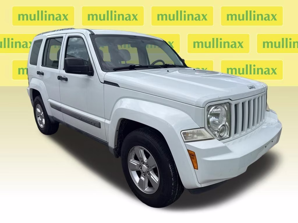 2012 Bright White Clearcoat Jeep Liberty Sport 4X4 SUV