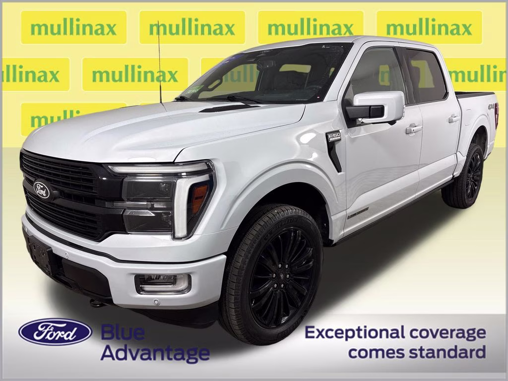 2025 Space White Metallic Ford F-150 Platinum 4X4 Truck