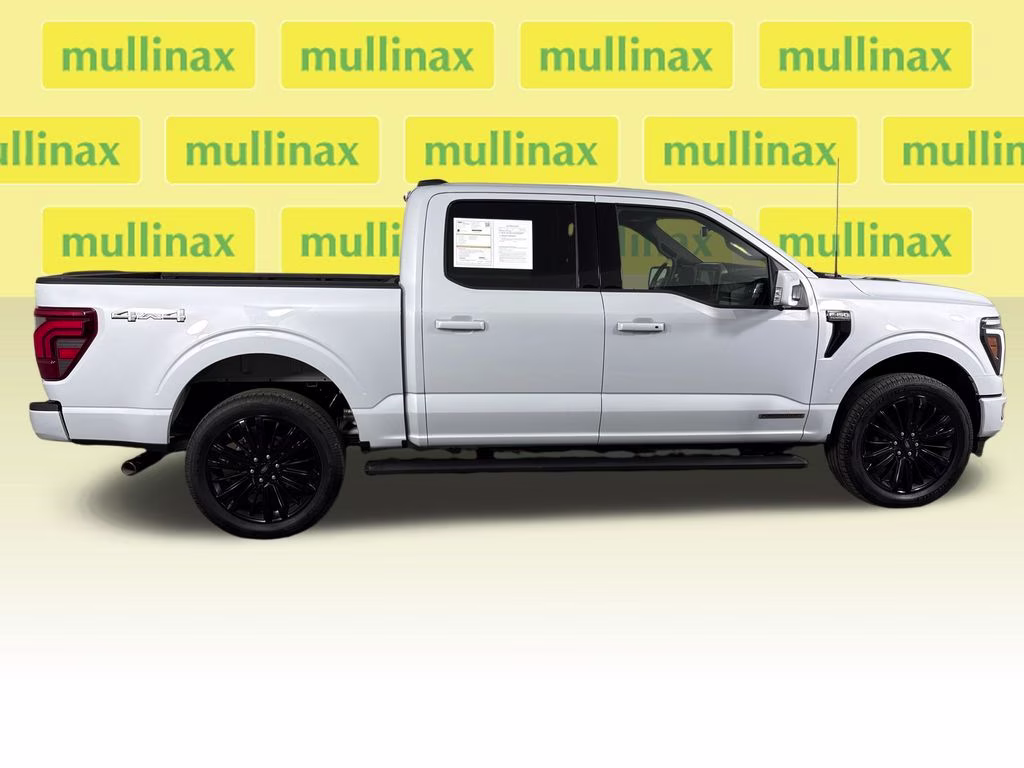 2025 Space White Metallic Ford F-150 Platinum 4X4 Truck