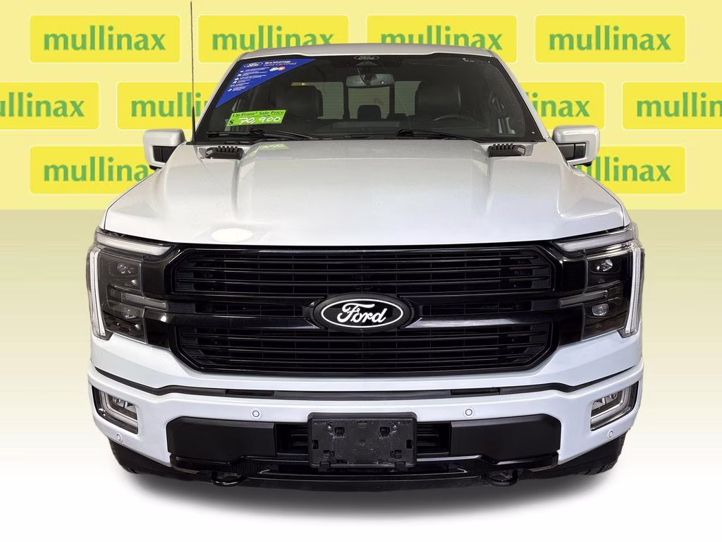 2025 Space White Metallic Ford F-150 Platinum 4X4 Truck
