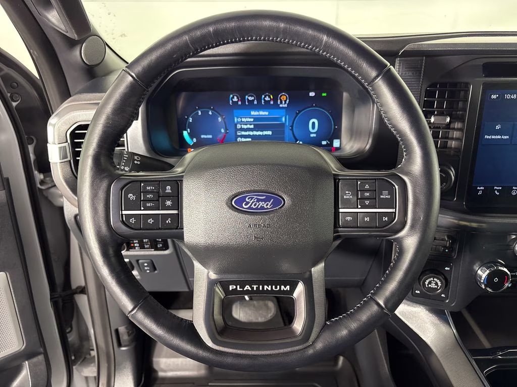 2025 Space White Metallic Ford F-150 Platinum 4X4 Truck