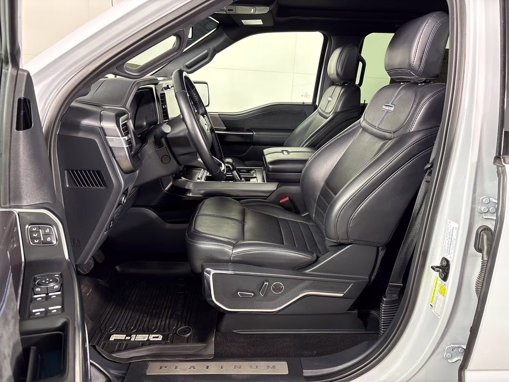 2025 Space White Metallic Ford F-150 Platinum 4X4 Truck