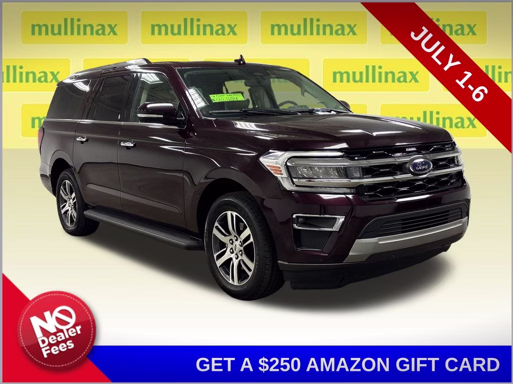 2024 Red Metallic Ford Expedition Max Limited RWD SUV