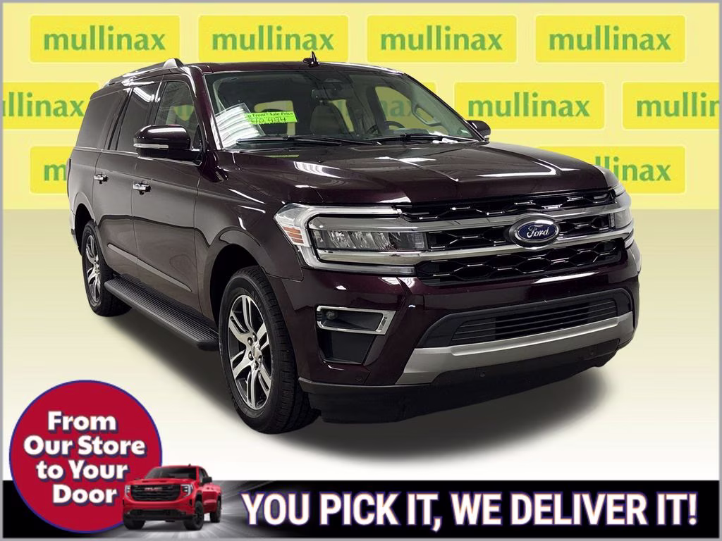2024 Red Metallic Ford Expedition Max Limited RWD SUV