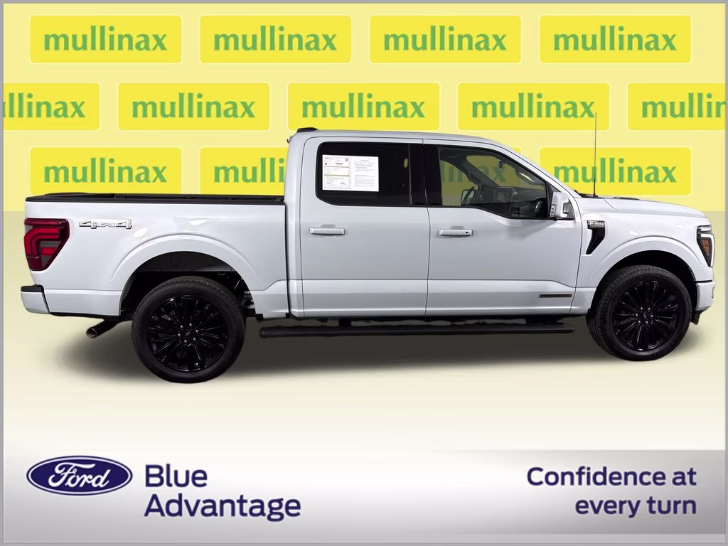 2025 Space White Metallic Ford F-150 Platinum 4X4 Truck