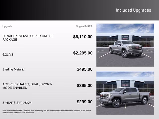 2026 Sterling Metallic GMC Sierra 1500 Denali 4X4 Truck