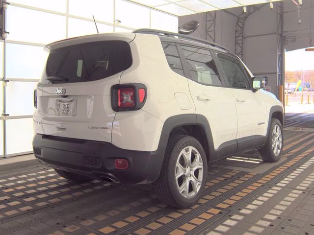 2022 Alpine White Clearcoat Jeep Renegade Limited 4X4 SUV