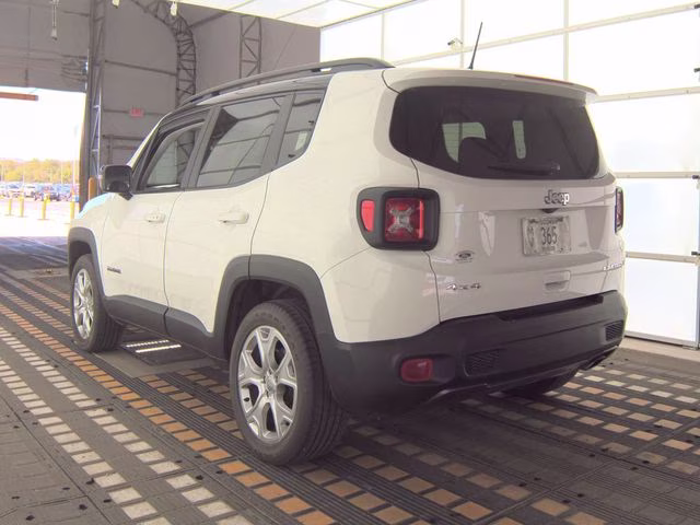 2022 Alpine White Clearcoat Jeep Renegade Limited 4X4 SUV