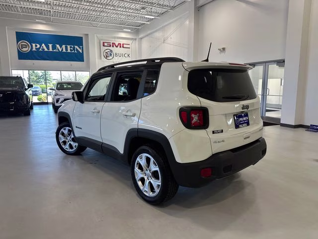 2022 Alpine White Clearcoat Jeep Renegade Limited 4X4 SUV