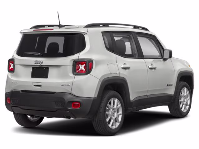 2022 Alpine White Clearcoat Jeep Renegade Limited 4X4 SUV