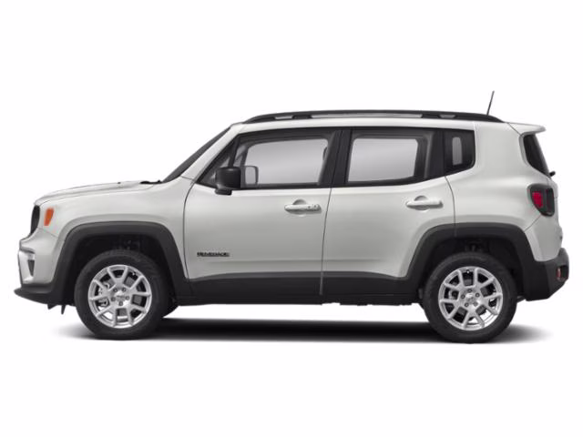 2022 Alpine White Clearcoat Jeep Renegade Limited 4X4 SUV