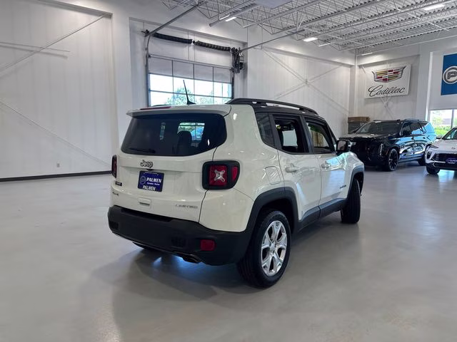 2022 Alpine White Clearcoat Jeep Renegade Limited 4X4 SUV