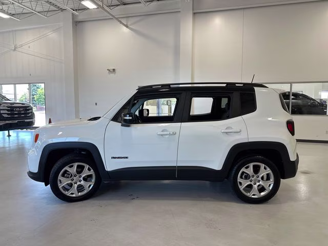 2022 Alpine White Clearcoat Jeep Renegade Limited 4X4 SUV