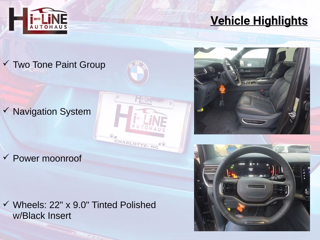 2024 Baltic Gray Metallic Clearcoat Jeep Grand Wagoneer L Series III 4X4 SUV