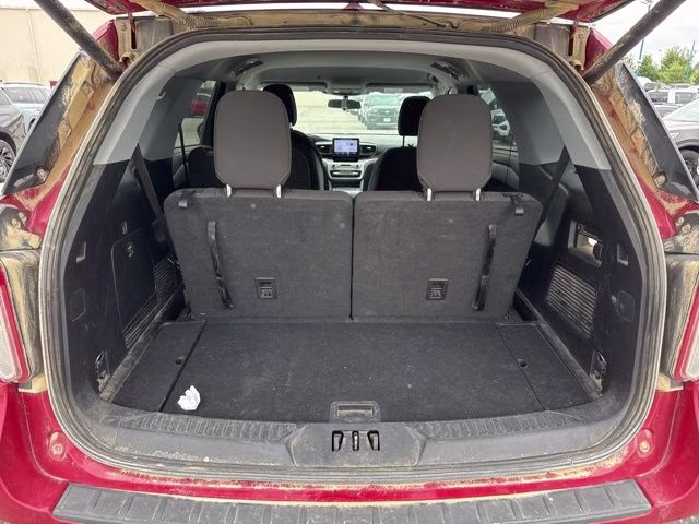 2021 Red Metallic Ford Explorer XLT 4X4 SUV