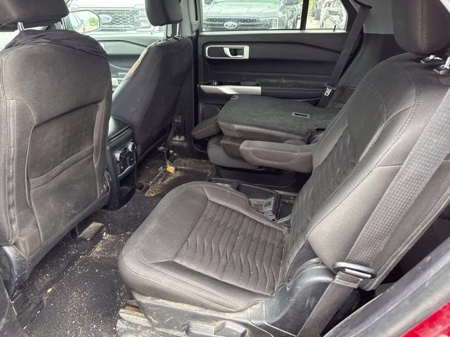 2021 Red Metallic Ford Explorer XLT 4X4 SUV