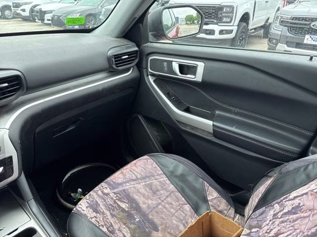 2021 Red Metallic Ford Explorer XLT 4X4 SUV
