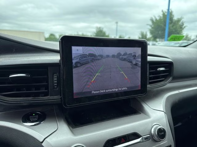 2021 Red Metallic Ford Explorer XLT 4X4 SUV