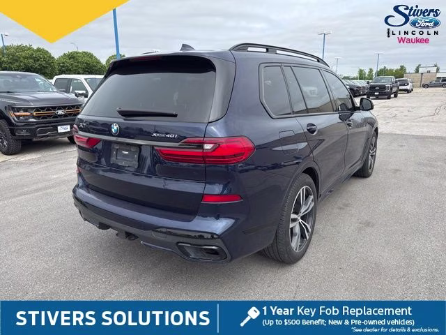 2022 Tanzanite Blue II Metallic BMW X7 xDrive40i AWD SUV