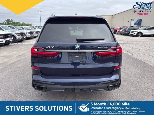 2022 Tanzanite Blue II Metallic BMW X7 xDrive40i AWD SUV
