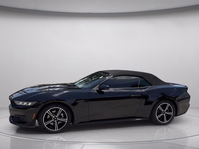 2024 Shadow Black Ford Mustang EcoBoost Premium RWD Convertible