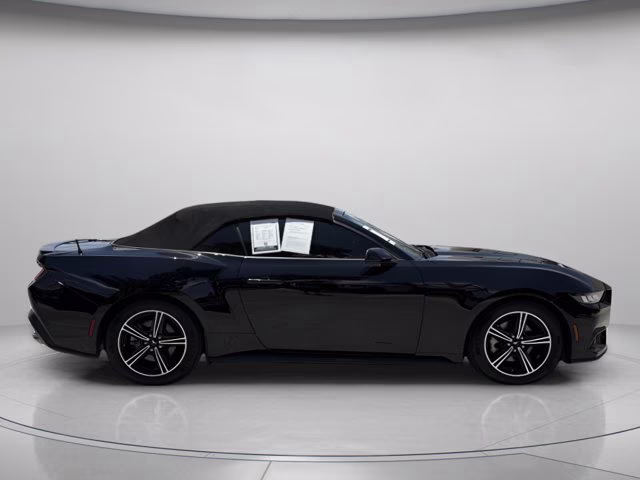 2024 Shadow Black Ford Mustang EcoBoost Premium RWD Convertible