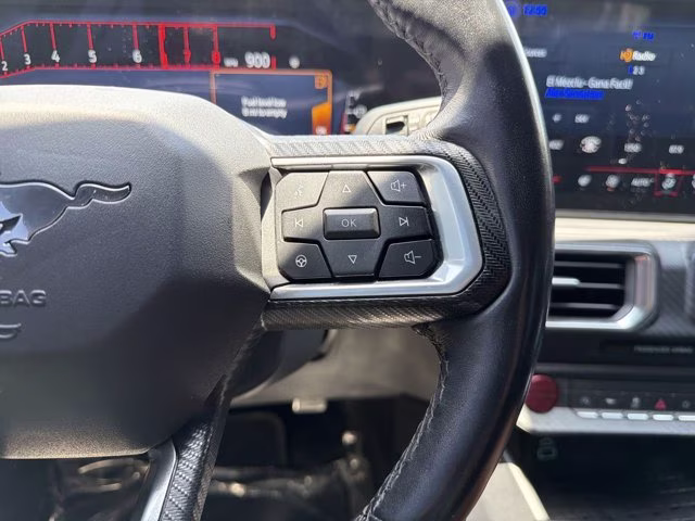 2024 Shadow Black Ford Mustang EcoBoost Premium RWD Convertible