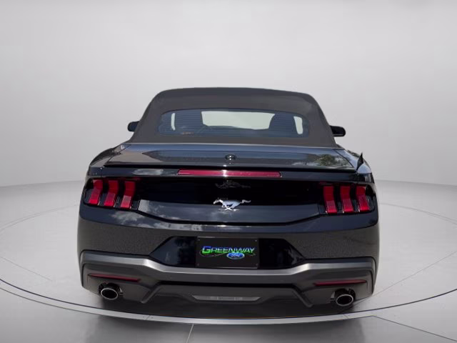 2024 Shadow Black Ford Mustang EcoBoost Premium RWD Convertible