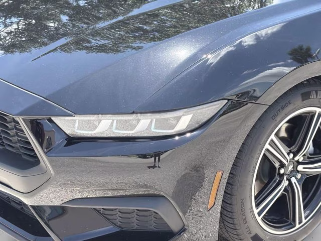 2024 Shadow Black Ford Mustang EcoBoost Premium RWD Convertible