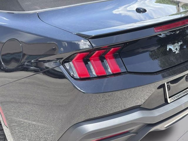 2024 Shadow Black Ford Mustang EcoBoost Premium RWD Convertible