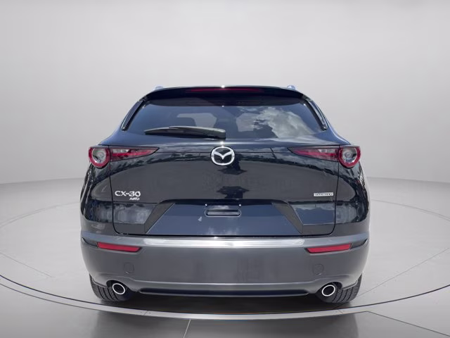 2025 Jet Black Mica Mazda CX-30 2.5 S Preferred Package AWD SUV
