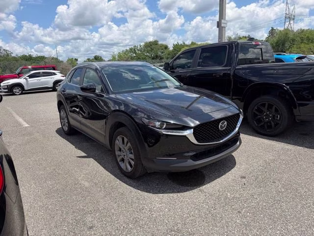 2025 Jet Black Mica Mazda CX-30 2.5 S Preferred Package AWD SUV