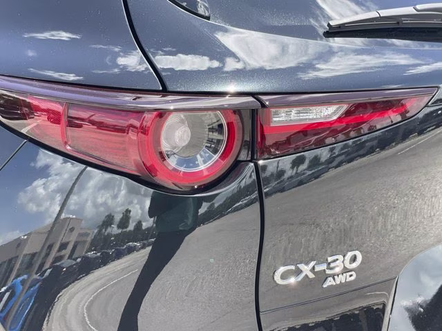 2025 Jet Black Mica Mazda CX-30 2.5 S Preferred Package AWD SUV