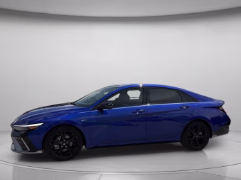 2025 Intense Blue Hyundai Elantra N Line FWD Sedan